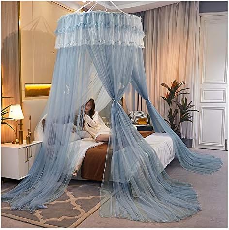 Double Layer Canopy Bed Curtains Lace Tent Top Widen The Tent Door Canopy Bed Netting For Adult Bedroom Children S Room Size For 1m 3 3 Feet Bed Buy Online At Best Price In Uae Amazon Ae