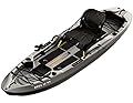SUNDOLPHIN Boss SS Sit-On/Stand On Top Angler Kayak (Gray, 12.3-Feet)