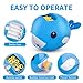 Beyondtrade Bubble Machine Automatic Whale Bubble Maker Over 2000 Bubbles Per Minute Bubble Blower with 2x100ml Liquid Outdoor Toy for Party, Outdoor & Indoor Games, Best Bubble Toy Gift for Kids