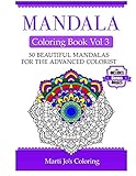Mandala Coloring Book Vol 3 by Marti Jo's Coloring