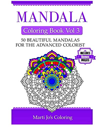 Mandala Coloring Book Vol 3 by Marti Jo's Coloring