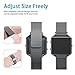Wearlizer Compatible for with Fitbit Blaze Band Loop Watch Band Replacement Stainless Steel Bracelet Strap Fitbit Blaze Small Grey…
