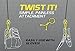 Hawk Twist Tie Treestand Utility Rope Nylon Black