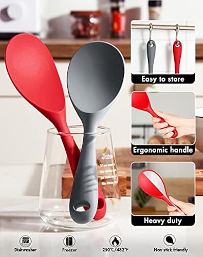 2PC Rice Paddle Spoon, Non Stick Rice Spatula Rice Jamaica - View #5