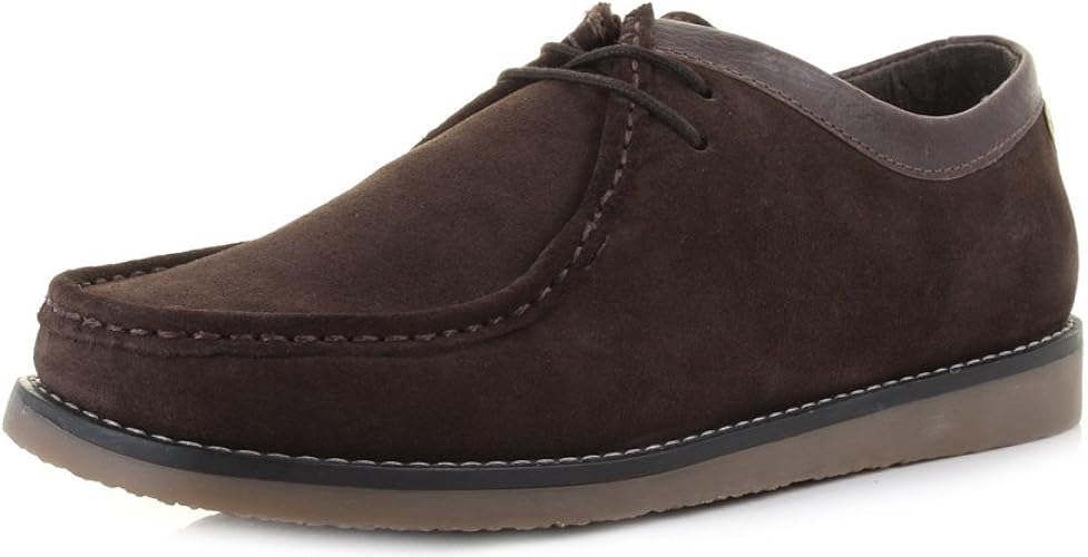 men's low top wallabees
