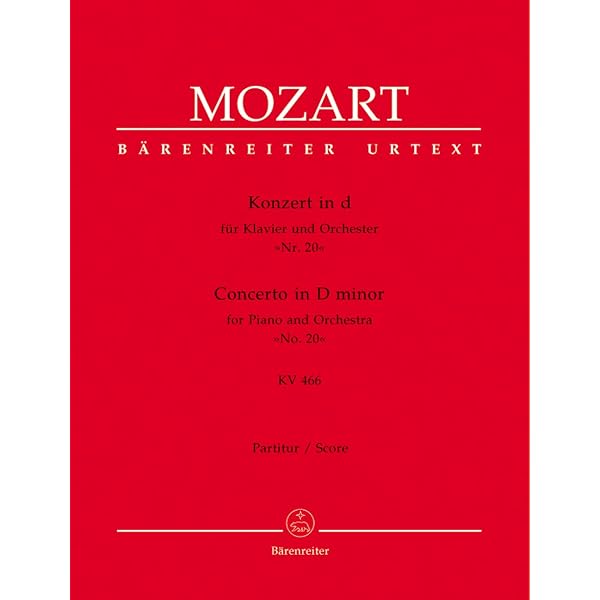 Concerto for Piano No.20 in D minor K.466 (Piano Reduction