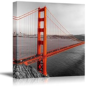 San Francisco Bridge Poster Wall for Living Room High?Definition Printed