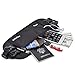 AUOPRO Hidden Money Belt, RFID Blocking Travel Wallet Passport Holder Security Waist Pouch