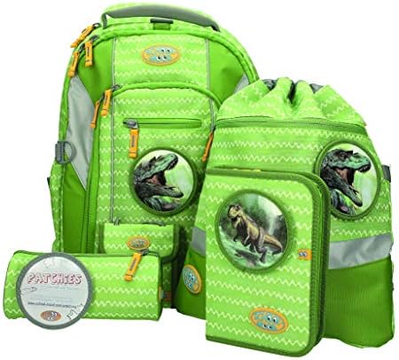 School Mood School Backpack Set Logan (Racing Car)