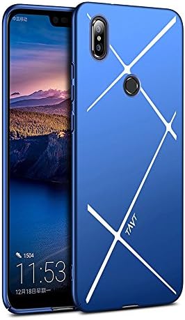 Bllosem Xiaomi 8 Case Xiaomi Mi8 Case Ultra Slim Exquisite Real Skin Feeling Full Body Protection Case for Xiaomi 8 Blue