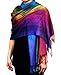 NYFASHION101 Elegant Colorful Paisley Soft Pashmina Scarf Shawl Wrap NBH1401Y - Rainbow 02
