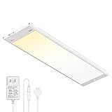 PRINCEWAY LED Under Cabinet Light, Plug in 12 Inch