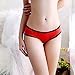 Goddessvan Women Sexy Open Crotch Panties Nylon Babydoll G-String Lingerie (Free Size, Red)