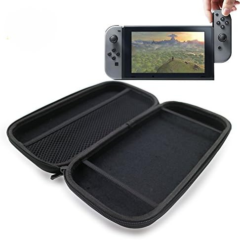 Berken for Nintendo Switch Case,Carrying Traveler Hard Protective Case with Zipper for Nintendo Switch