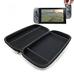 Berken for Nintendo Switch Case,Carrying Traveler Hard Protective Case with Zipper for Nintendo Switch