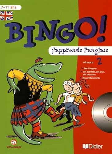 Download Bingo : j'apprends l'anglais - niveau 2. Cahier et CD audio PDF