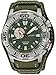 Seiko Superior Automatic Army Green Dial Green Canvas Mens Watch SSA055