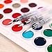 Water Coloring Brush Pens, Ohuhu Set of 3 Aqua Painting Brushes for Water Soluble Colored Pencil, Water Color Water-Base Markers, Powdered Pigment Watercolor Paints