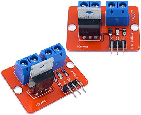 2pcs MOSF Button IRF520 MOSFET Driver Module for Arduino ARM