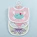 Baby Aspen, Beach Buddies 3-Piece Bib Gift Set, Pink/Purple/Green, 0-9 Months