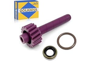 GOLKNHA TH350 17-Tooth Speedometer Driven Gear with Housing Seals, Turbo 350 (GM TH350) Speedo Gear Replacement-Purple