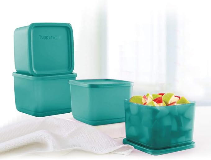 Tupperware Cubix Large 1l 4pc Amazon.in Home Improvement