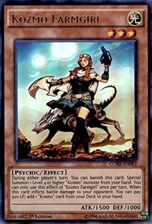 Amazon Com Yu Gi Oh Kozmo Farmgirl Core En0 Clash Of Rebellions 1st Edition Ultra Rare Toys Games Amazon Com Yu Gi Oh Kozmo Farmgirl Core En0 Clash Of Rebellions 1st Edition Ultra Rare Toys Games
