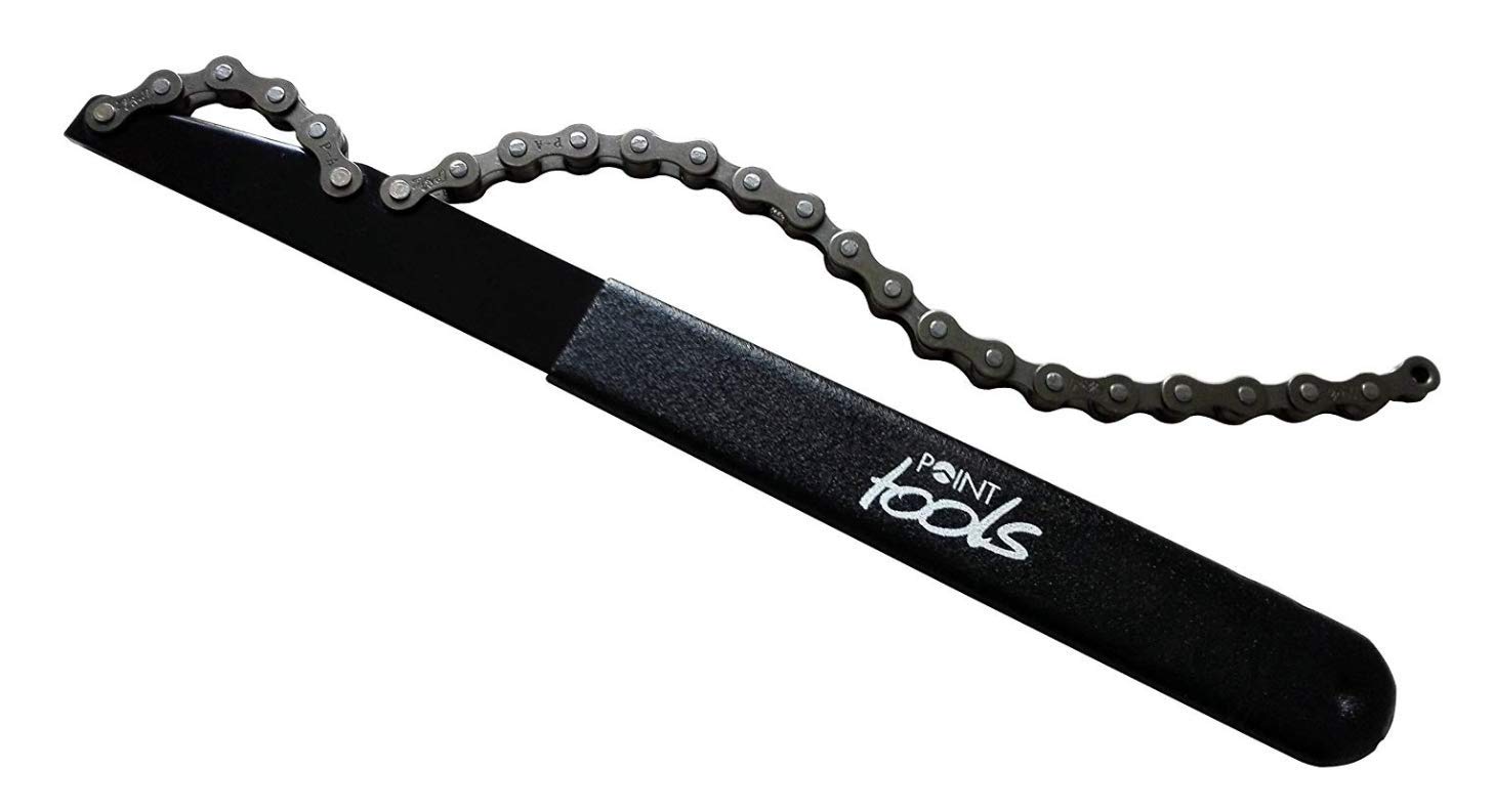 Point Werkzeug 29264205 Chain Whip with Rubberised Handle Black / Grey