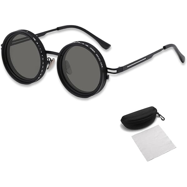 beyomanch Adjustable Polarized Round Sunglasses for Men, 1-9  display picture 1