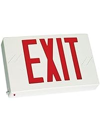 Commercial Lighted Exit Signs | Amazon.com | Lighting & Ceiling Fans ...