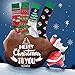 Christmas Socks, Gotops Unisex Novelty Funny Casual Cotton Holiday Crew Socks,3/4 Pairs