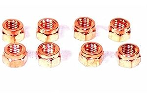 Empi 9525 Exhaust Lock Nut Kit Set of 8 M8 X 1.25 Fits VW Bug Bus GHIA Baja