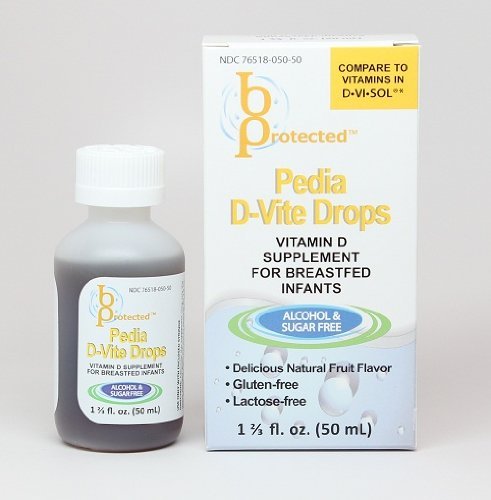 3 Pack Pedia D-Vite Drops