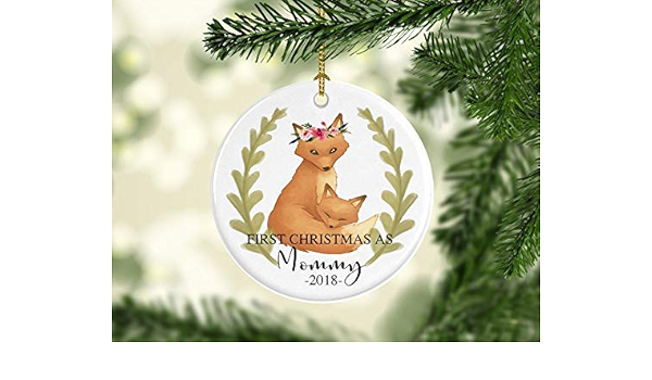 expecting mother christmas ornament