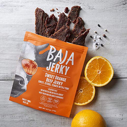 Baja Beef Jerky Sampler Pack Beef Jerky Variety Pack, Gluten Free