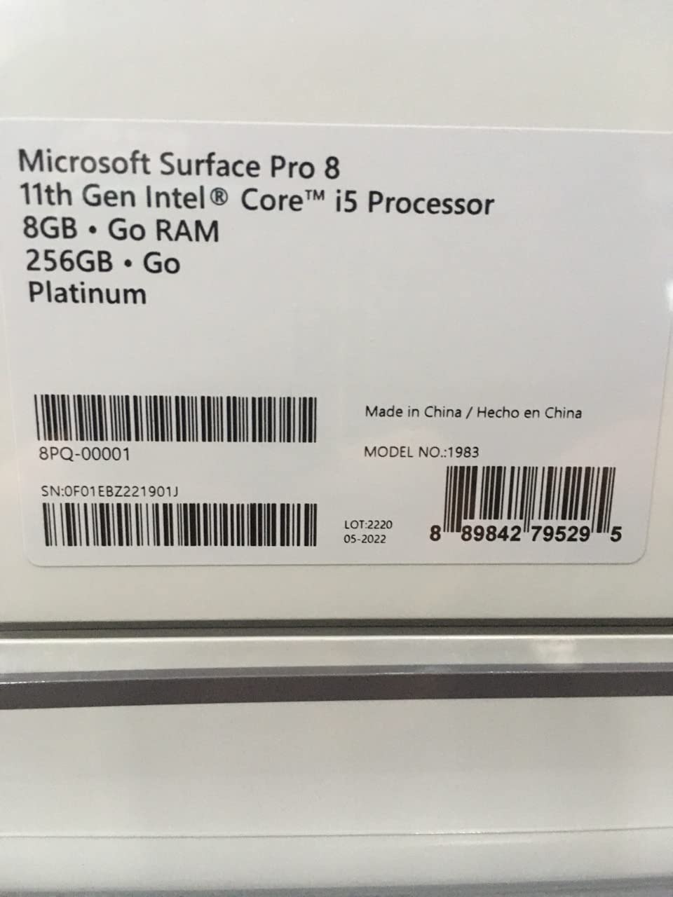 Microsoft Surface Pro 8-13