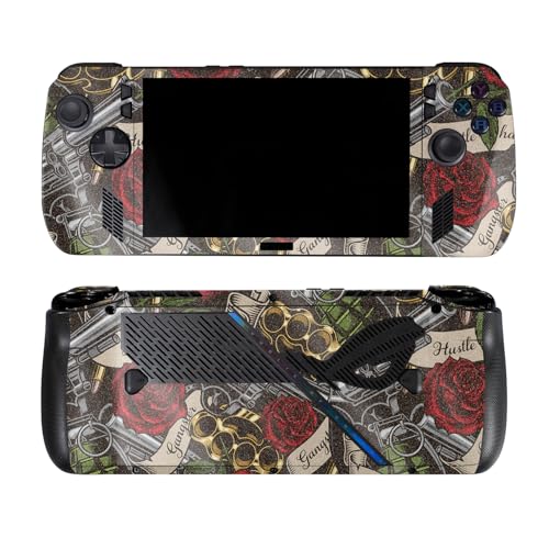 Glossy Glitter Skin Compatible with Asus ROG Ally X - Gangster Life - Premium 3…