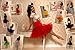 Dresstells Women's Vintage Rockabilly Petticoat Skirt Tutu 1950s Underskirt red L-XL