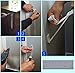 TV & Furniture Anti-Tip Straps - Anchors Any Flat Screen or Furniture, Extra Strong Hold - 6 Pack Black & White - Childproofing for Light & Heavy Furniture - Door Stopper Guard Included