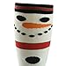 Gmark Multi Color Fancy Design Holiday Socks, Women's Winter Snowmen Lovely Cozy Knee High Stockings Fuzzy Thick Padding Socks for Christmas Gift 2-Pair