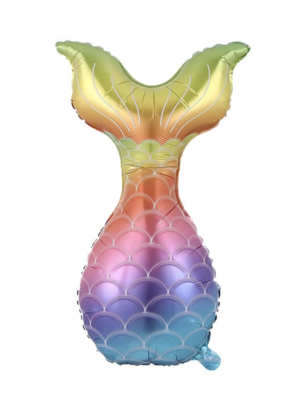 Mermaid Tail Foil Balloon, 45cm (2 pack)