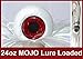 Blue Water Candy - Rock Fish Candy 24 oz Mojo Lure Loaded with 9-Inch Swimbait Shad Body (White)