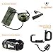 Kragzmen Tactical Backpack 3-Day Assault Pack w/2L Hydration Bladder & Para Cord Survival Bracelet - 45 Liter Military Rucksack (Spec Ops Black) w/Molle Load Bearing Web Dominators & D-Rings