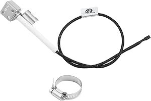 GRILLFLAME G432-8S01-W1 Ignitor Wire Kit Replacement Parts for Charbroil Performance Gas Grill 463347519 463673519 463377319 463625217 463243518 Ignition Wire & Ceramic Electrode Char-Broil Performance Parts