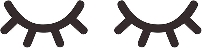 Top 8 Eye Lash Wall Decor Stickers