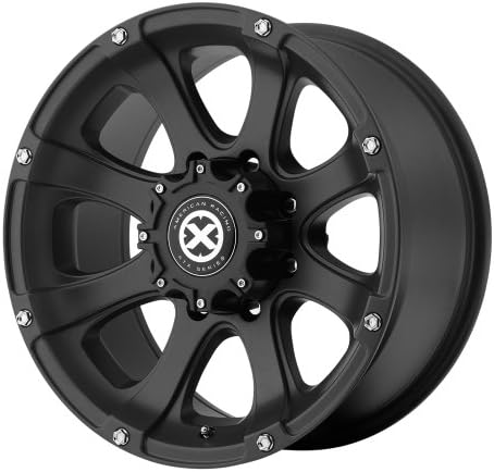 ATX Series AX188 Ledge Black Textured Wheel (17x8"/5x127mm, 0mm offset)