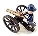 Lego Lone Ranger Minifigure with Gatling Cannon (Civil War - Machine Gun Soldier)