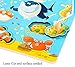 Magnetic Fishing Game Best Birthday Christmas Gifts for 1 2 3 4 Year Old Boy Girl with 2 Fishing Rods 14pcs Fish Magnet Game Fishing Puzzles for kids Toddlers Toys Fishing Toys Educational Toy