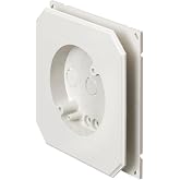 Arlington 8141F Siding Mounting Block, 1-Pack, White