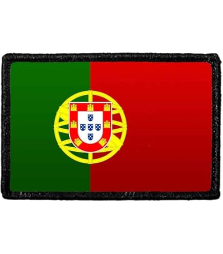 383 - PVC & VELCRO PATCH - Portuguese Flag - Portugal - Bandeira - Foto 2